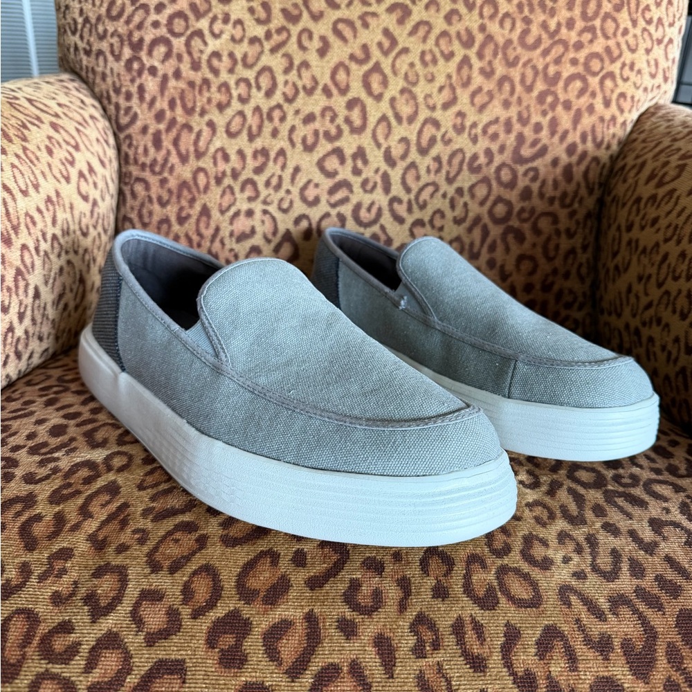 Hey Dude Sunapee Salt N Stone Men’s Slip On Sneaker sz 14